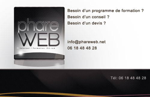 formation web , création site internet