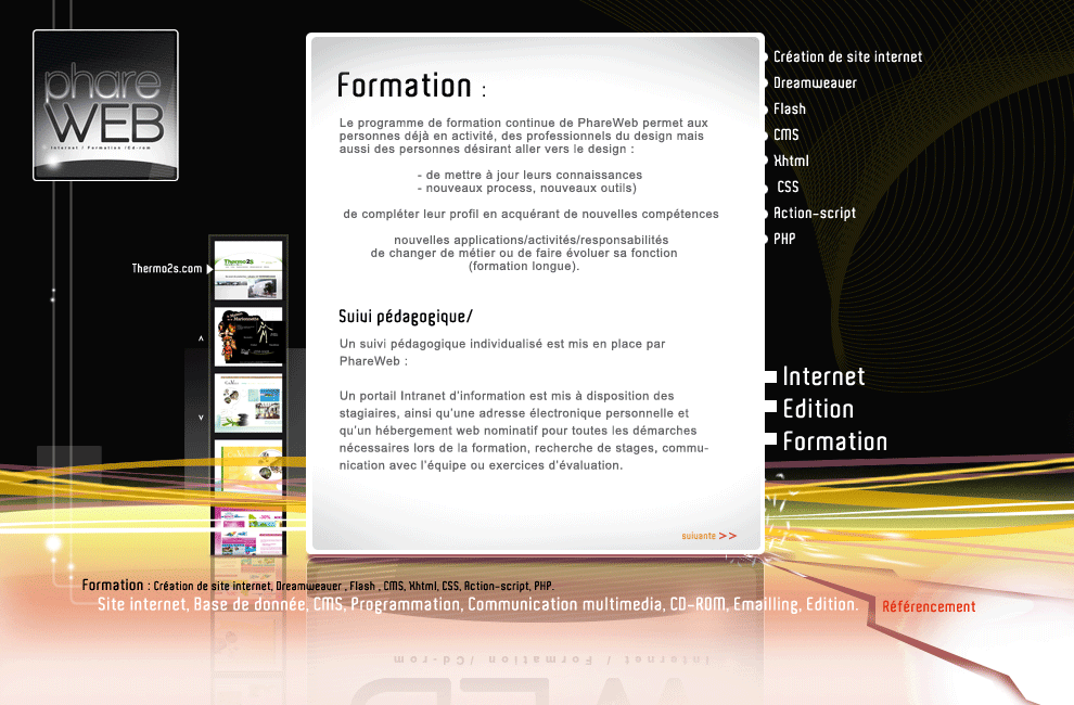 création de site internet